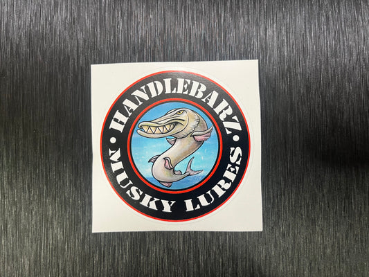 Round Colour Logo Sticker