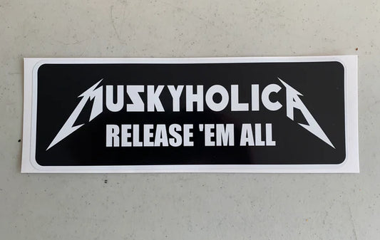 Muskyholica Stickers