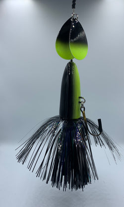 Electric Black Chartreuse blades