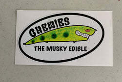 Chewie the musky edible decal